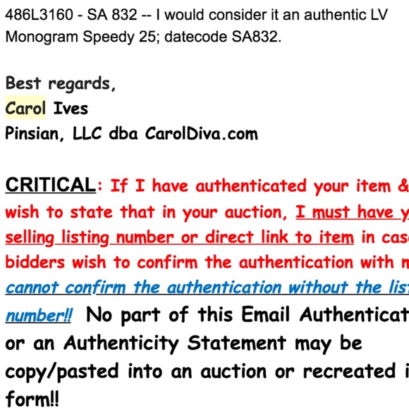 Auth Louis Vuitton Speedy 25 Handbag #486L3160 - Picture 8 of 8